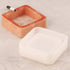 Ashtray Molds for Epoxy Resin, Resin Ashtray Molds Silicone Square and Round 2 PCS Set Easy to Demold (2 PCS Square)...