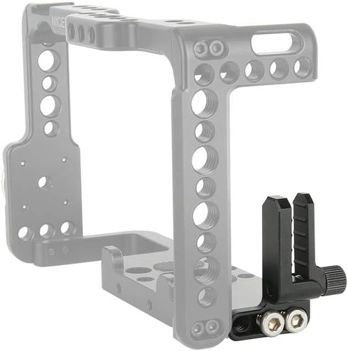 NICEYRIG Cable Clamp Lock Applicable for HDMI USB Cable, Compatible with Sony A7III A7RIII A7RIV A7II A7SII A7RII A9 Camera Cage...