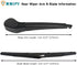 Rear Windshield Wiper Arm Blade Set CV6Z-17526-C for Ford Focus 2012-2018 HATCHBACK...