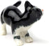 ZOOCRAFT Black Cat Figurine Ceramic Animal Miniature Handcrafted Kitten Gift Decor DIY Craft Design Collectible, 1.10 x 2.40 x 1.34 inches...