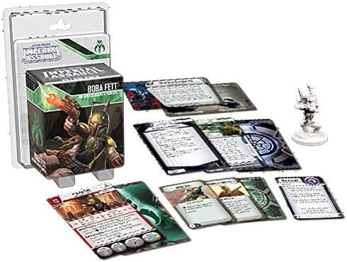 Star Wars Imperial Assault Board Game Boba Fett VILLAIN PACK - Epic Sci-Fi Miniatures Strategy Game for Kids and Adults, Ages 14+, 1-5 Players, 1-...