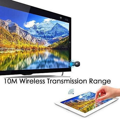 SmartSee Anycast HD Wireless Display Adapter WiFi 1080P Mobile Screen Mirroring Receiver Dongle for iPhone Mac iOS Android to TV Projector Support...