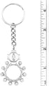 Rosemarie Collections Women's Religious Gift Miraculous Medal Rosary Keychain...