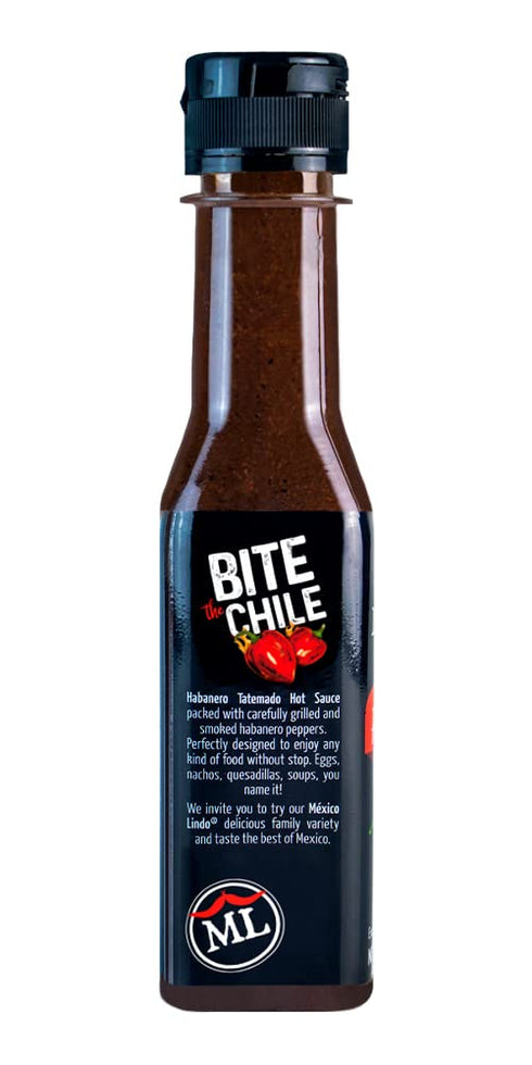 Mexico Lindo Habanero Hot Sauce Xxxtra Hot | 83,200 Scoville Level | Mix of Habanero, Tatemados & Spices | Perfect for Quesadillas, Soups & Nachos...