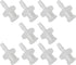 10pcs Female Luer Lock 1/4" Polycarbonate Hose Barb Adapter for Laboratory Biochemical/Analytical Instruments, Food Machinery and Aquarium Equipme...