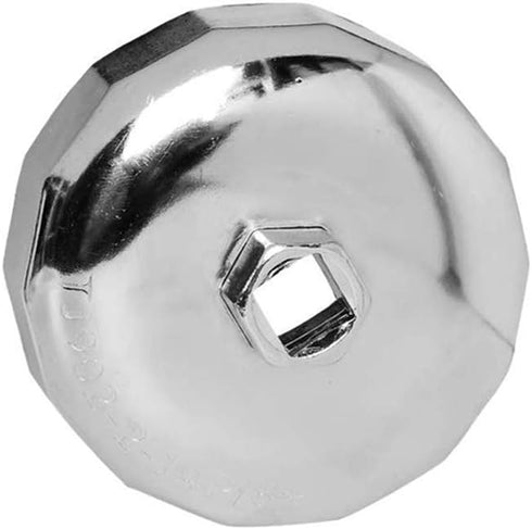 SaferCCTV Oil Filter Wrench 84mm 14 Flutes Socket Housing Cap Removal Tool Compatible with Diesel Engines 3.0L...