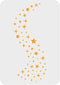 FINGERINSPIRE Stars Stencils 11.7x8.3 inch Galaxy Stencils Plastic Twinkle Star Stencils Templates Reusable Stars Pattern Stencils DIY Stars Home ...