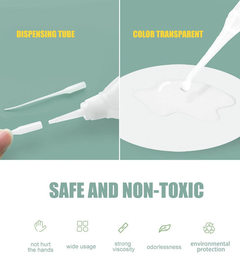 Heavy Duty Ceramic Glue, Glue for Glass, Instantly Strong Adhesive for bonding Ceramic, Glass, Pottery, Porcelain, Tile, Mug, Metal, Leather, Plas...