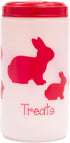Lixit Food and Treat Storage Jars for Dogs, Cats, Small Animals and Birds (32oz, Red)...