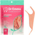 Orthodontic Flossers for Braces, Ortho Dental Floss Picks, Mint Flavor 60 Count/Bag, Pink, 1 Pack...