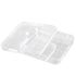 Scicalife 10 Sets Square Petri Dish with Lids, Plastic Material, Container for School Lab Science Experiment...