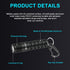 LUMINTOP EDC01 Keychain Flashlight 120 lumens Pocket EDC Flashlight 36 Hours Long Lasting IPX8 Waterproof for daily use...
