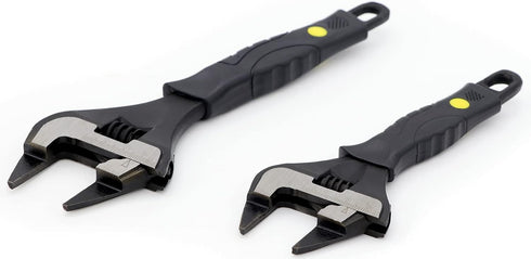 Extra Slim Jaw 6-Inch Adjustable Wrench,Large Opening -1.34-Inch Jaw Opening,Precise Jaw Design Grip in Tight Spaces...