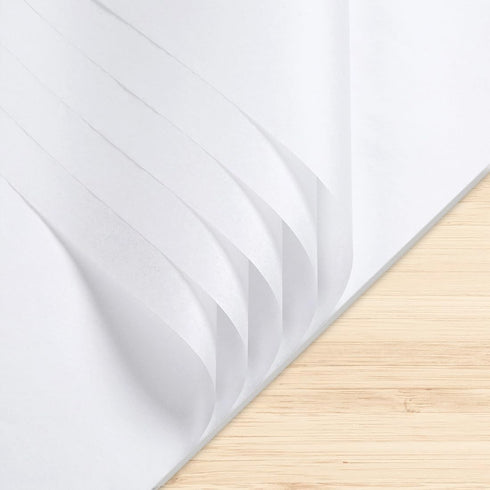 130 Sheets 20"x14" White Wrapping Tissue Paper Bulk for Gift Bags Christmas Weddings Birthday Arts Craft Party Decoration...