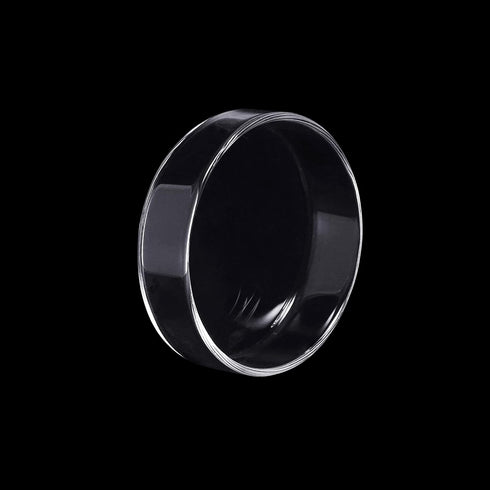 WEAVERBIRD 60mm Aquarium Shrimp Feeder Dish Glass Fish Tank Feeding Bowls Round Clear Dishes Tray...