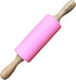 Mini Silicone Rolling Pin for Kids Baking – | Ideal for Toddlers, Playdough, Clay, Cookies & Pastry - 9" Small Size (Pink)...