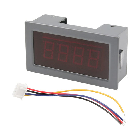 Fielect Digital AC Voltmeter Panel AC 0-300V LED Digital Volt Voltmeter Panel AC Voltmeter, 3 1/2 Digit...