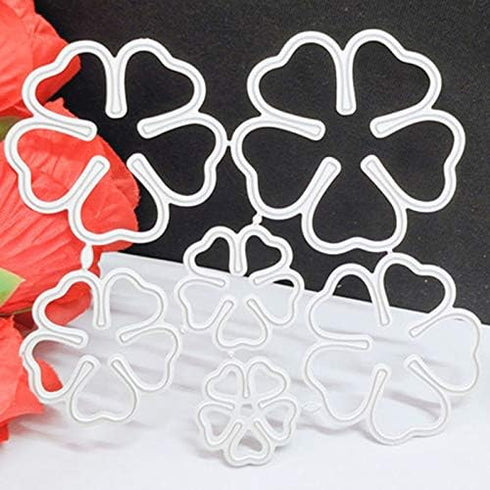 6pcs/Set 3D Rose Flower Metal Die Cuts,Wedding Flower Leaf Leaves Cutting Dies Cut Stencils for DIY Scrapbooking Album Decorative Embossing Paper ...