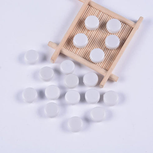 Gadpiparty 100Pcs 20MM Plastic Rattles Noise Maker Insert Rattle Toy Squeaker Ring Box Repair Baby Toy Rattle Box Repair Fix for Baby Pet Dog...