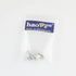 Haoge 1/4"-20 D-Ring Stainless Steel Mounting Fixing Screw for Camera Tripod Monopod Quick Release Plate (Pack of 2)...