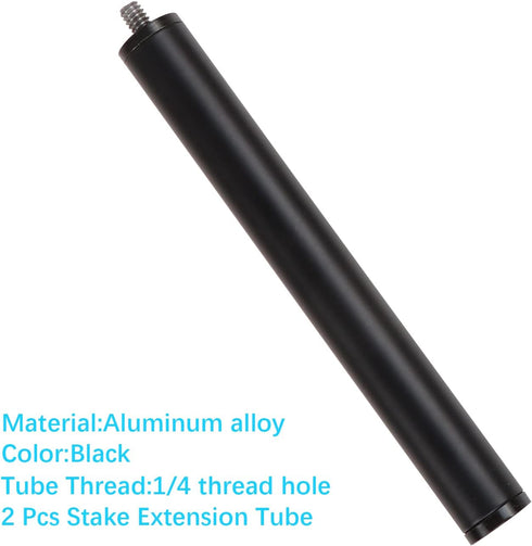 HOLACA Spike Pole Mount Ground Stake Extension Tube...