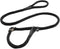 Slip Lead Dog Leash, No Pull Dog Leash Slip Lead, Anti-Choke Soft Braided Rope Leash for Large Medium Dogs Transitional Training and Walking (Blac...