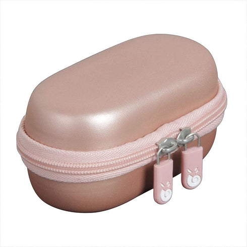 Hermitshell Hard Travel Case for TOZO T10 TWS Bluetooth 5.0 Earbuds True Wireless Stereo Headphones (Rose Gold)...