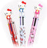 0.7mm 6-Color Multicolor Ballpoint Pen w/Cat Face Figure 1PC (Red)...