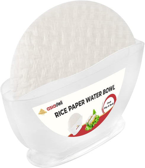 Premium Rice Paper Water Bowl - Water Bowl for soaking Rice Paper (bowl 23cm) (Bowl 10.7 inches)...