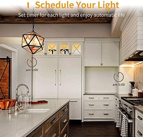 Refoss Smart WiFi Light Bulb Works with Apple HomeKit, Alexa, Google Home and App, Full Color Changing Dimmable LED Lights, A19, E26 Fitting, 2700...