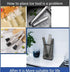 Ice Scoop Holder Stainless Steel Ice Maker Scoop Holder Scooper Accessory for Frigidaire Counter Top Ice Makers and Machines Kitchen Freezer Bar P...