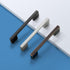 10 Pack Brushed Nickel Cabinet Pulls 5 inch Square Silver Handles Drawer Kitchen Cupboard Dresser Cabinet Hardware...