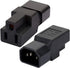 ANRANK IN14515AK IEC C14 to NEMA 5-15R Computer Power Cord Plug Adapter...