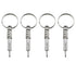 4PCS 1/4 Inch Marine Hardware Quick Release Pin Stainless Steel Bimini Top Pin Suitable for Stainless Steel Pipe Clamp and Marine Outfitting and B...