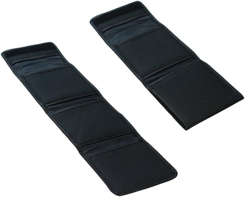 2 PCS Padded Tri-fold 3 Pocket Wallet-Style Filter Case for Circular Filters 40.5mm 49mm 62mm 43mm 52mm 55 mm 52mm 58mm 67mm 72mm 77mm 82mm + CamD...