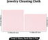 Beebeecraft 4Pcs Large Silver Polishing Cloth Rectangle Jewelry Cleaning Cloth for Sterling Silver Gold Brass and Copper Jewellery Polishing Cloth...
