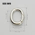 Clasp Necklace Bracelet Oval Spring Connector s925 Sterling Silver - Closures Claw for Jewelry Finding Repair Kit DIY Supplies...