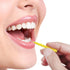 ewinever 100 Pieces Interdental Brush, Toothpicks Tooth Flossing Head Oral Dental Hygiene Brush,Braces Brush Teeth Cleaner Dental Floss Stick Toot...