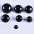100 Pcs Assorted Sizes Sewing Black Eyes Sew On Plastic Safety Eye Half Ball Round Domed Buttons in Box for Crafts DIY...