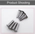 9 Sets Kitchen Knife Handle Screw Fixing Rivet Nuts Chef Knives Cutter Wooden Grip Screws Fastener Fixer Clip Nail Replacement Repair Stainless St...