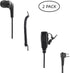 2 Pin Earpiece M1 Ear Piece Headset Ptt Mic in Ear Earbuds for Motorola cp100 cls1410 gp300 cp200d bpr40 cls 1110 1410 cp185 dlr1060 rdm2070d dlr1...