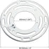 4Inches universal light fixture mounting bracket, 8 Sets 4" Circle Mounting Bracket for Mount Wall Light, Chandelier...