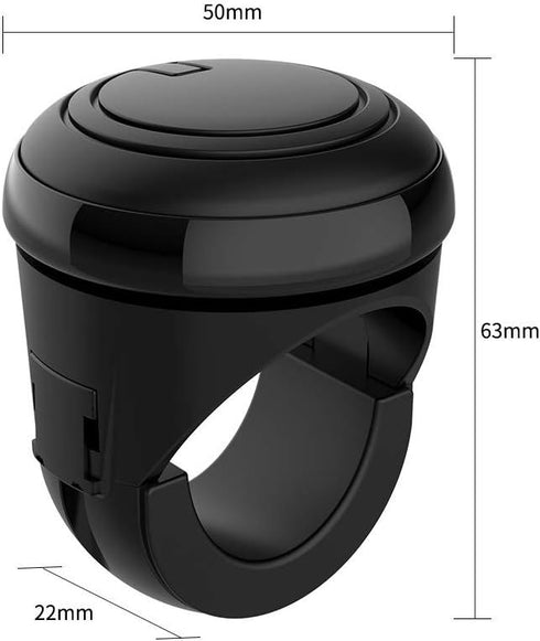 Steering Wheel Spinner, Spinner Knob Steering Wheel, Universal Fit Driving Helper Turning 360 Degree tation Booster Hand Control Power Handle for ...