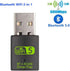 USB WiFi Adapter?600Mbps USB WiFi Bluetooth Adapter?Dual Band 5G/2.4G Wireless Network Adapter for Desktop Laptop PC?Supports Windows 7/8/8.1/10/X...