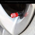 Valve Stem Cap,Tire Valve Cap Cover 5 Pack Skull Gesture for Car Truck SUV Motorcycle Bicycle with O Rubber Ring Dust Proof Car Accessories Skull...