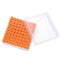 81PCS Cryo Tubes 2ml, Plastic Small vials with Screw caps Sample Tubes,PP Material ?with Silica Gel Gasket?Free from DNase, RNase, Human DNA...