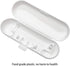 Plastic Electric Toothbrush Travel Case for Oral-B Pro Series, 3 packs (White&Blue&Pink)...