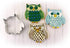 Cute Owl Cookie Cutter, 3.5" Made in USA by Ann Clark...