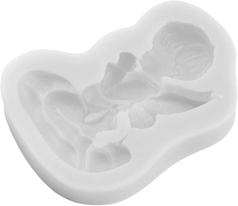 Angel Silicone Fondant Molds For Cake Decorating Cupcake Topper Candy Chocolate Gum Paste Polymer Clay Set Of 1...