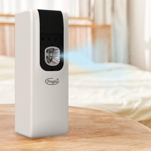 Automatic Air Freshener Spray Dispenser, FENGJIE Auto Air Fresheners Spray -Wall Mount/Free Standing Fragrance Dispenser for Home Room Office Hote...